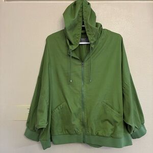 Torrid Woman’s Twill Dolman Anorak Zip Lightweight Jacket Plus Size 6